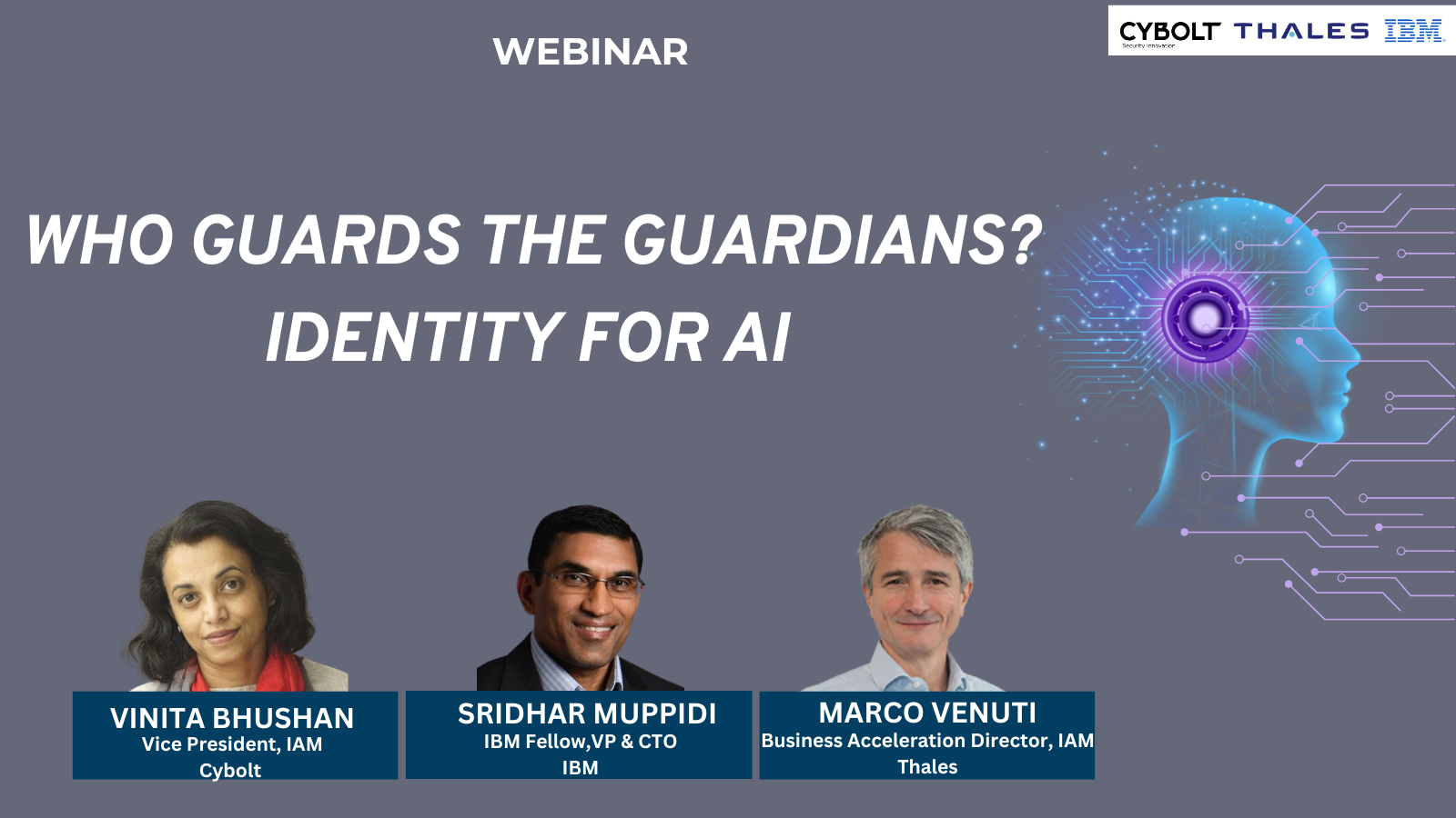 Who Guards the Guardians? Identity for AI